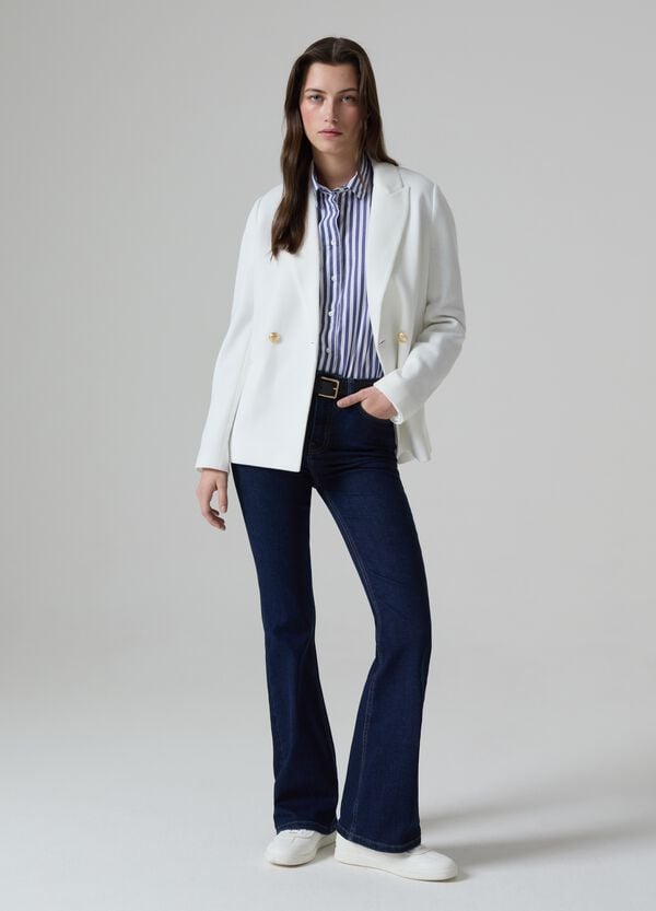 Ovs Jeans flare fit rinsed