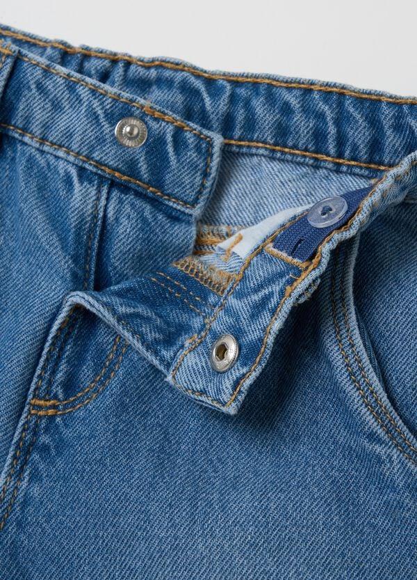 Ovs Jeans In Cotone Con Tasche E Ricamo