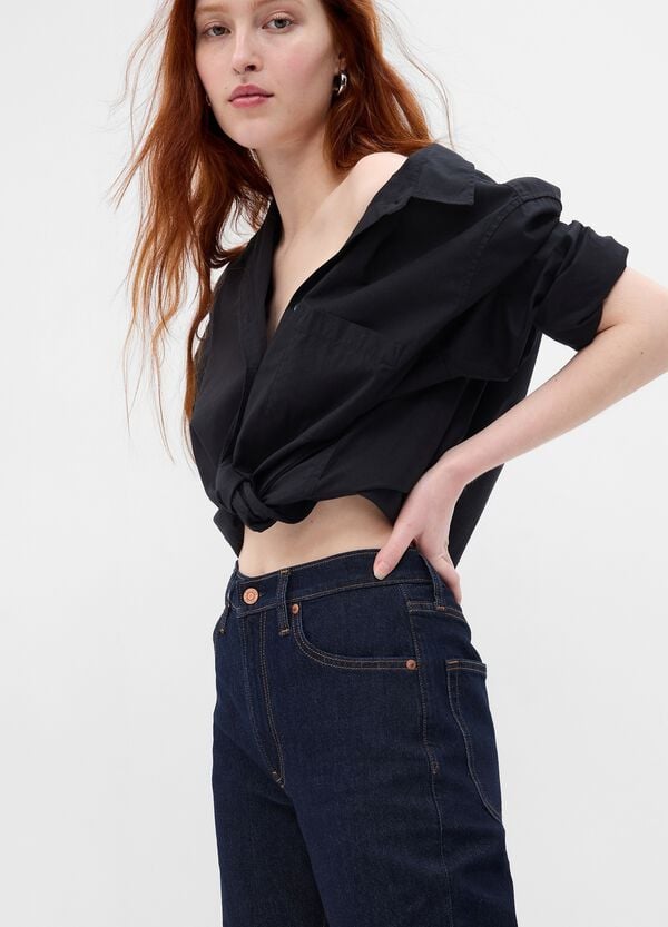 Ovs Jeans Loose Fit A Vita Alta