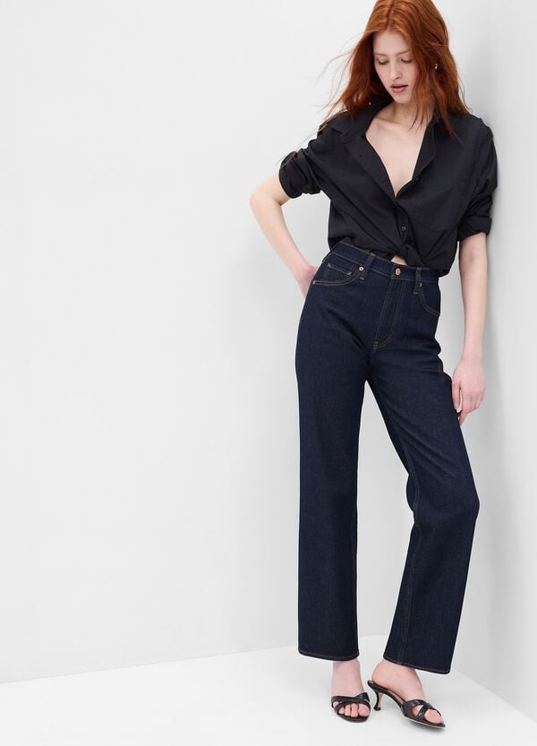 Ovs Jeans loose fit a vita alta