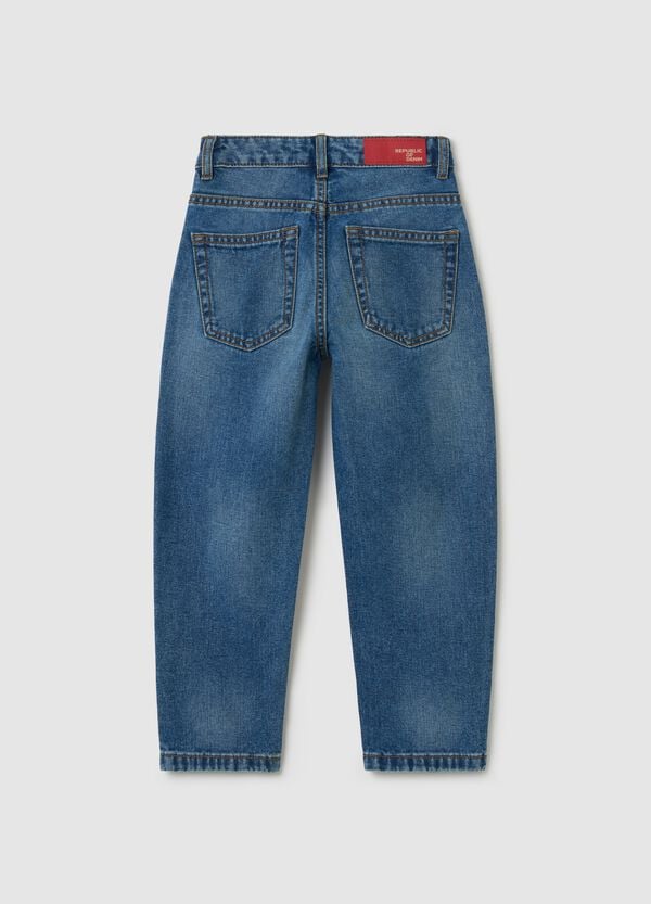 Ovs Jeans Loose Fit Cinque Tasche