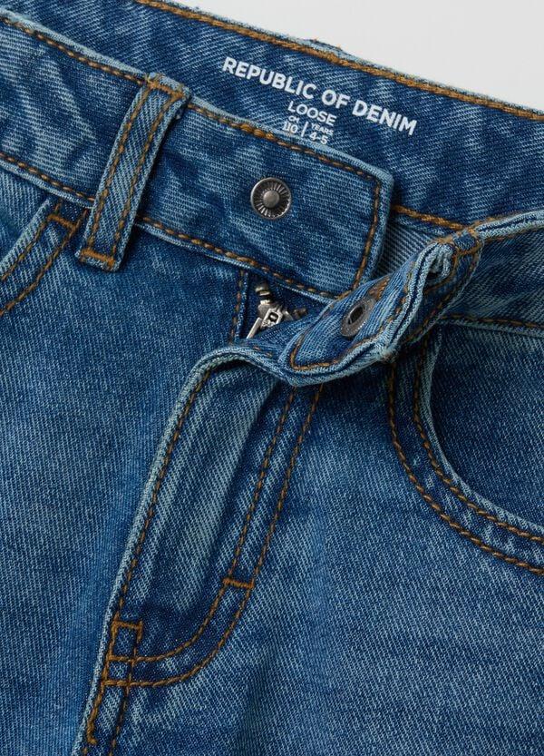 Ovs Jeans Loose Fit Cinque Tasche