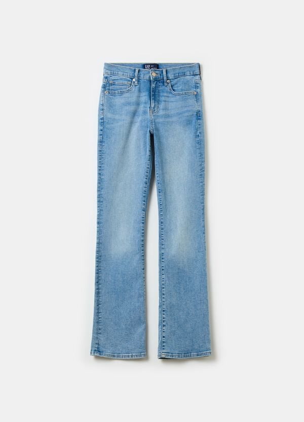 Ovs Jeans mini bootcut flare fit a vita media