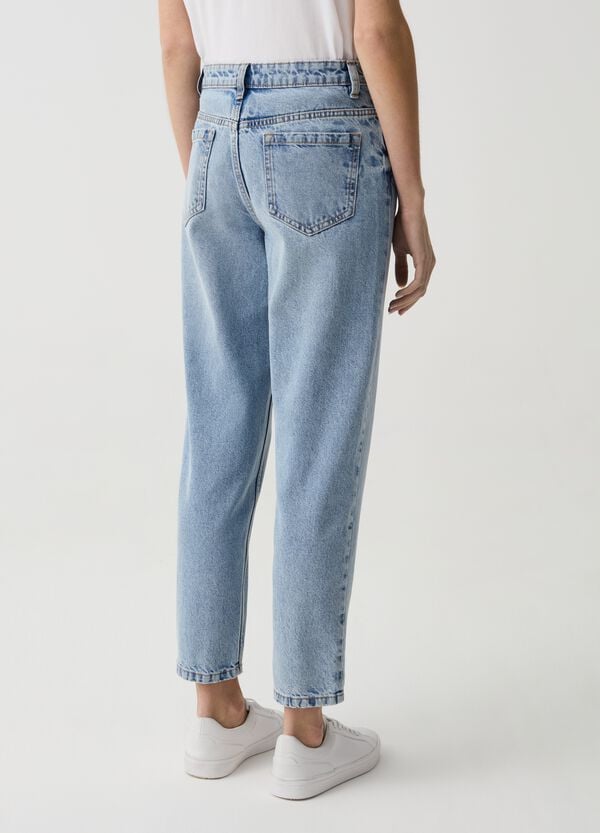 Ovs Jeans Mom Fit Cropped