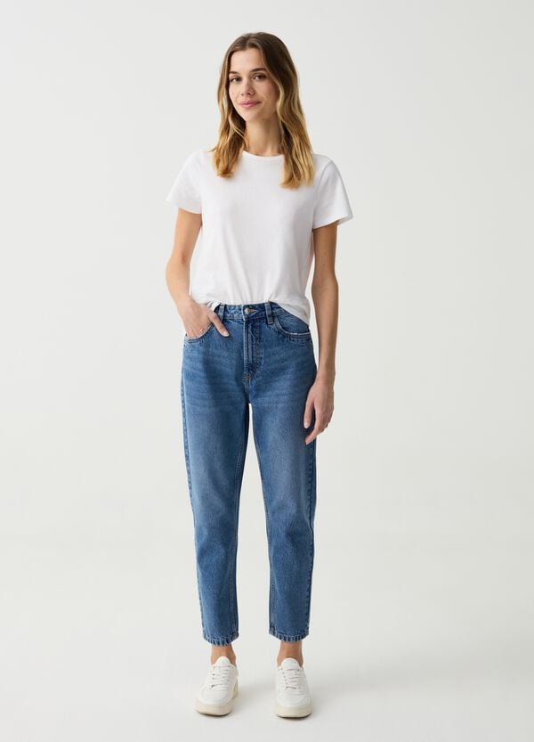 Ovs Jeans mom fit cropped