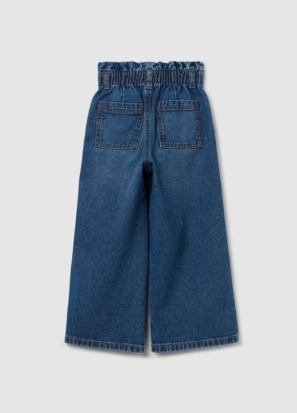 Ovs Jeans Paper Bag A Gamba Larga