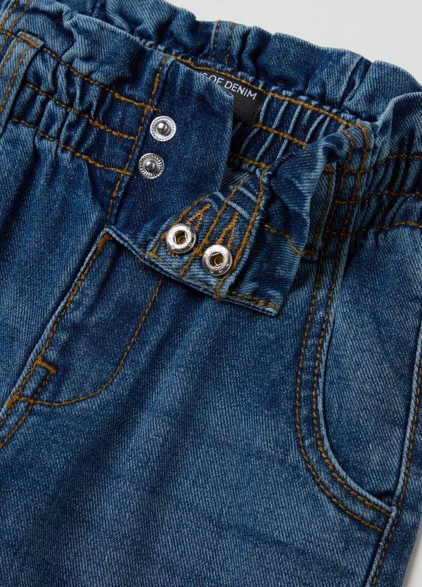 Ovs Jeans Paper Bag A Gamba Larga