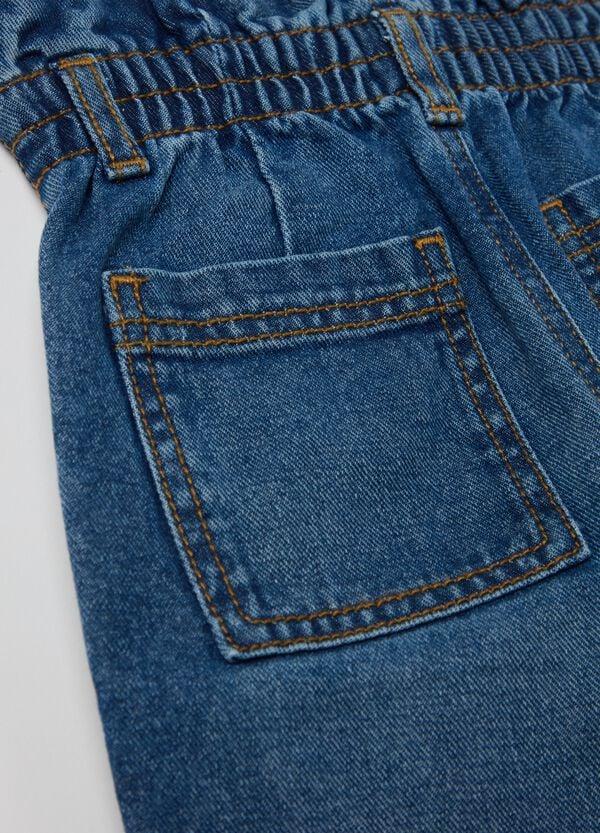 Ovs Jeans Paper Bag A Gamba Larga