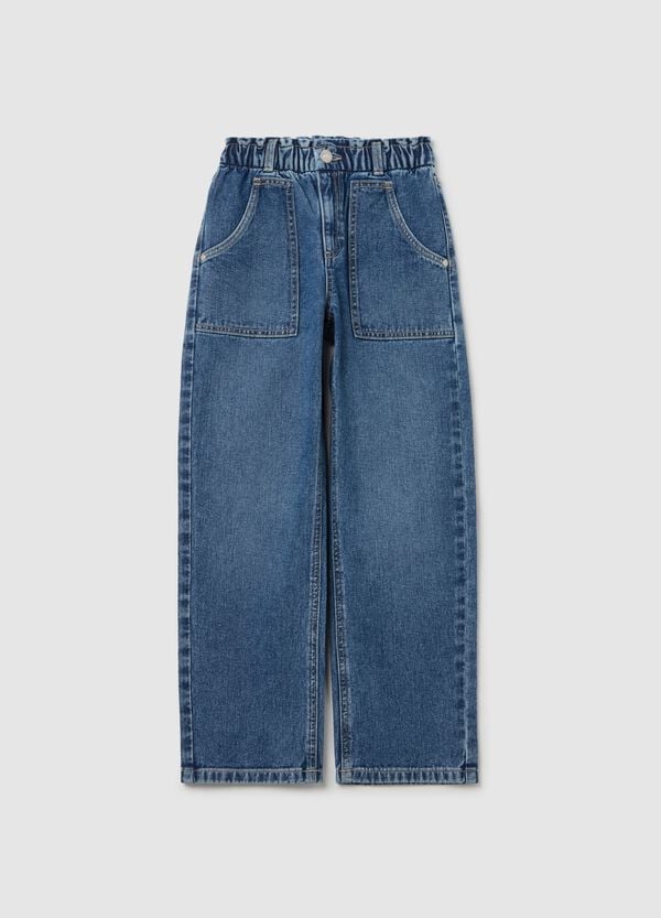 Ovs Jeans Paper Bag Con Tasche