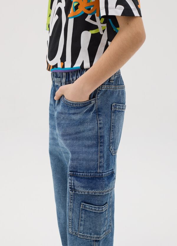 Ovs Jeans Pull-on Cargo