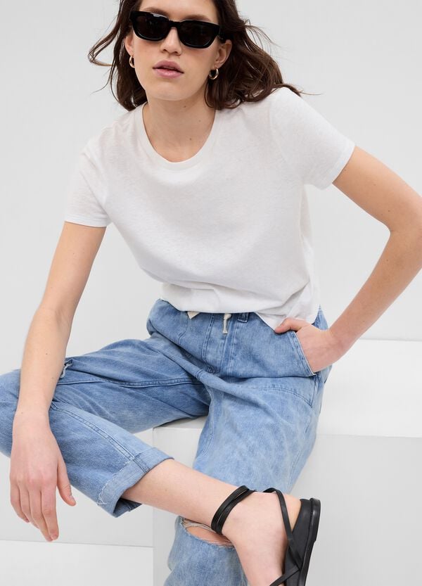 Ovs Jeans Pull-on Easy Fit Con Coulisse