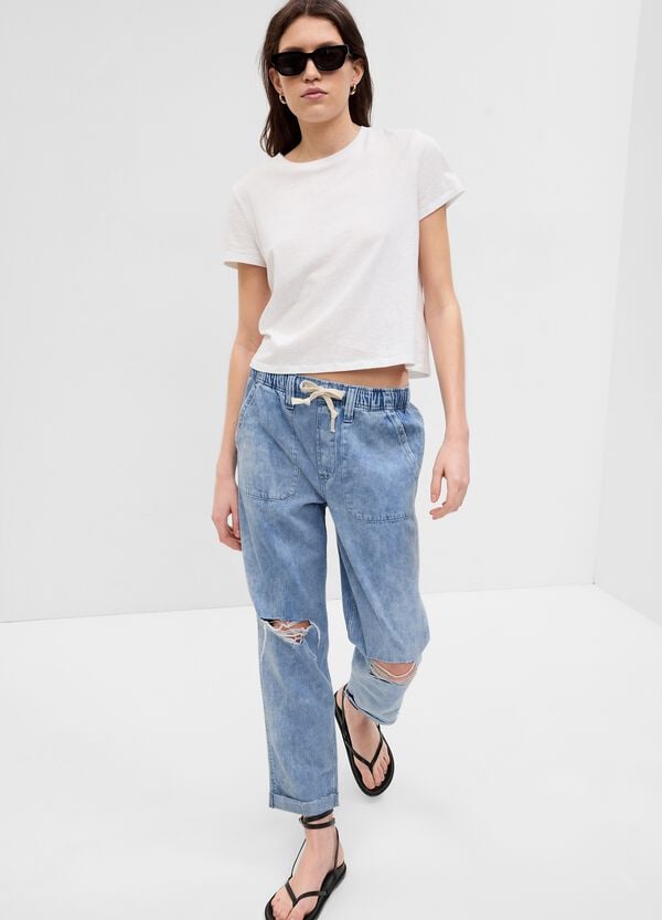 Ovs Jeans pull-on easy fit con coulisse