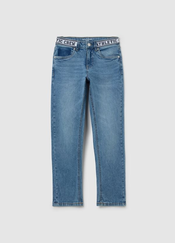 Ovs Jeans regular fit con dettaglio "Athletic Crew"