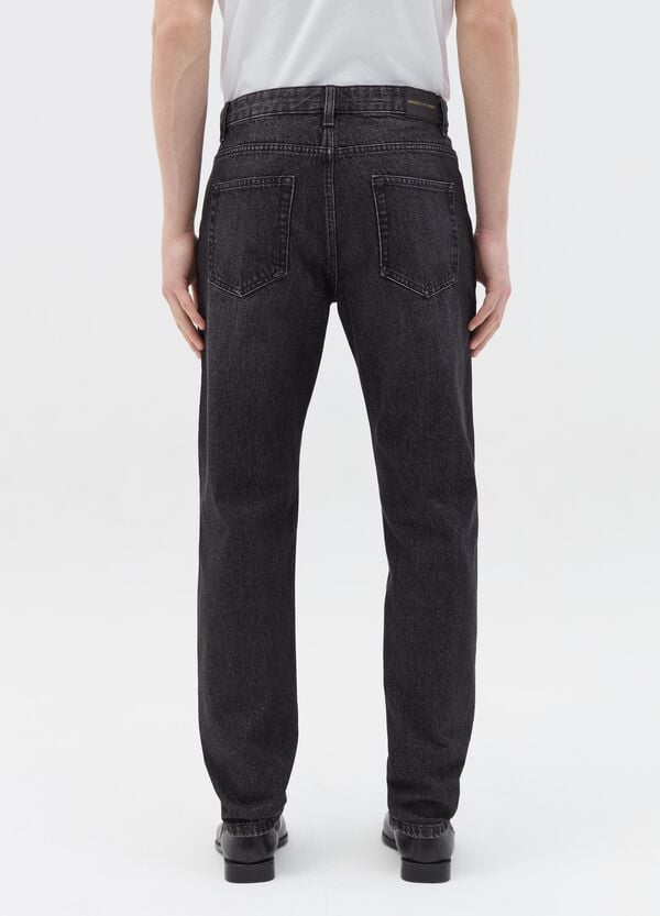 Ovs Jeans Regular Fit Con Scoloriture