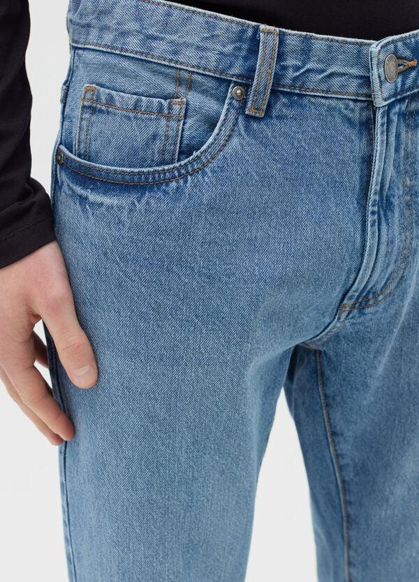Ovs Jeans Regular Fit Con Scoloriture