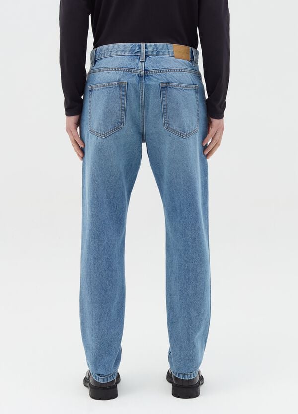 Ovs Jeans Regular Fit Con Scoloriture