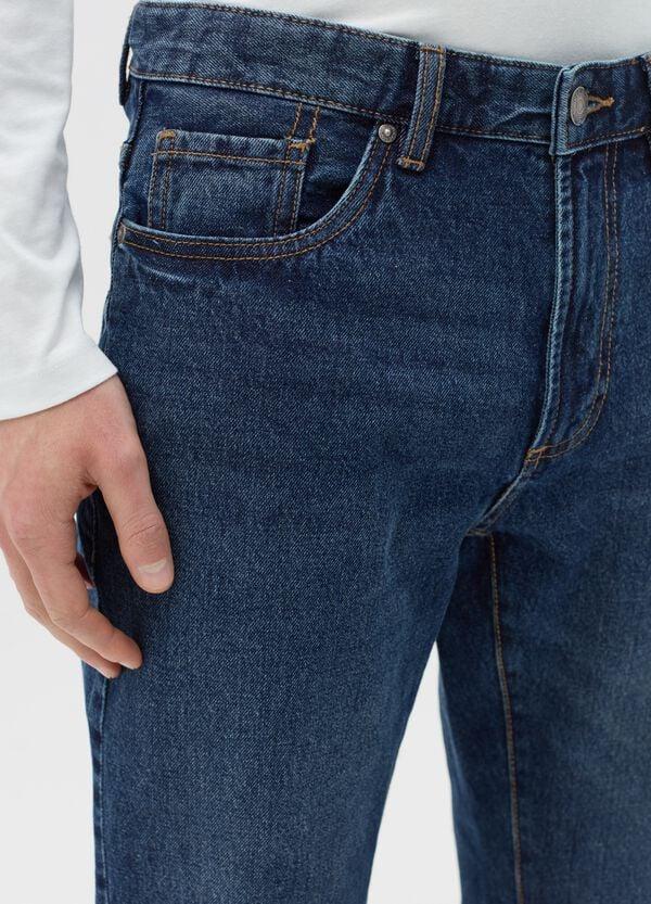 Ovs Jeans Regular Fit Con Scoloriture