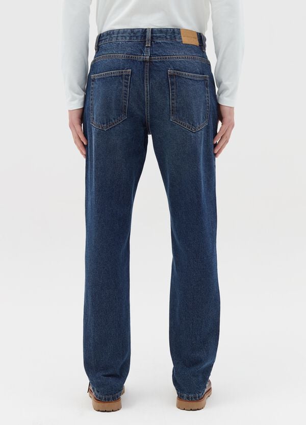 Ovs Jeans Regular Fit Con Scoloriture