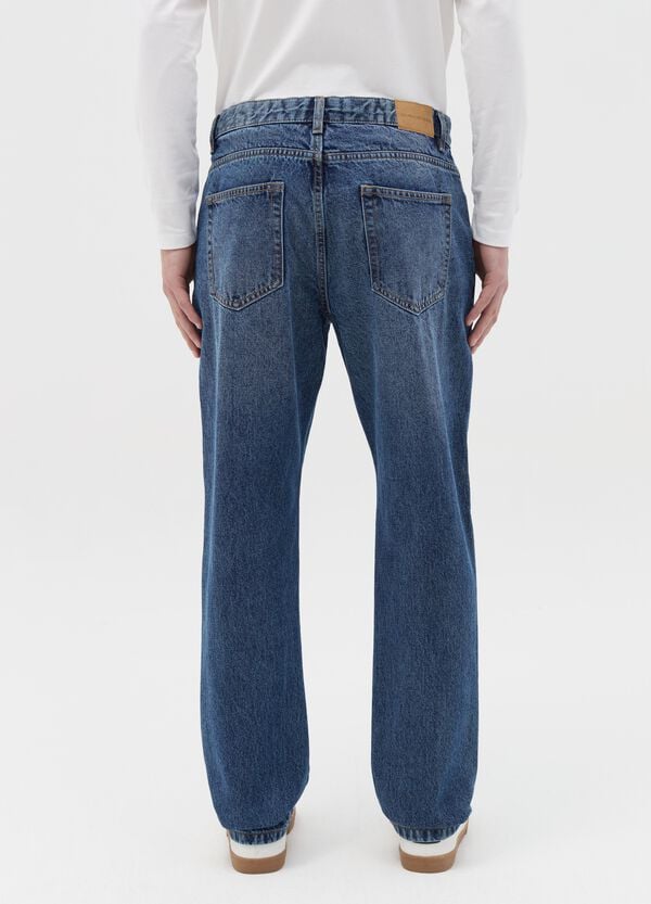 Ovs Jeans Regular Fit Con Scoloriture