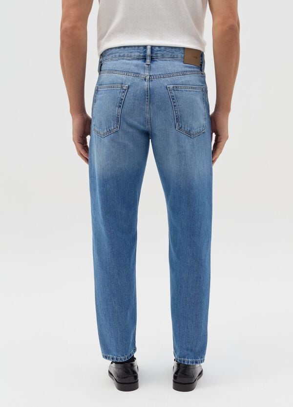 Ovs Jeans Relaxed Fit Con Scoloriture