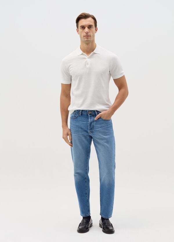 Ovs Jeans relaxed fit con scoloriture