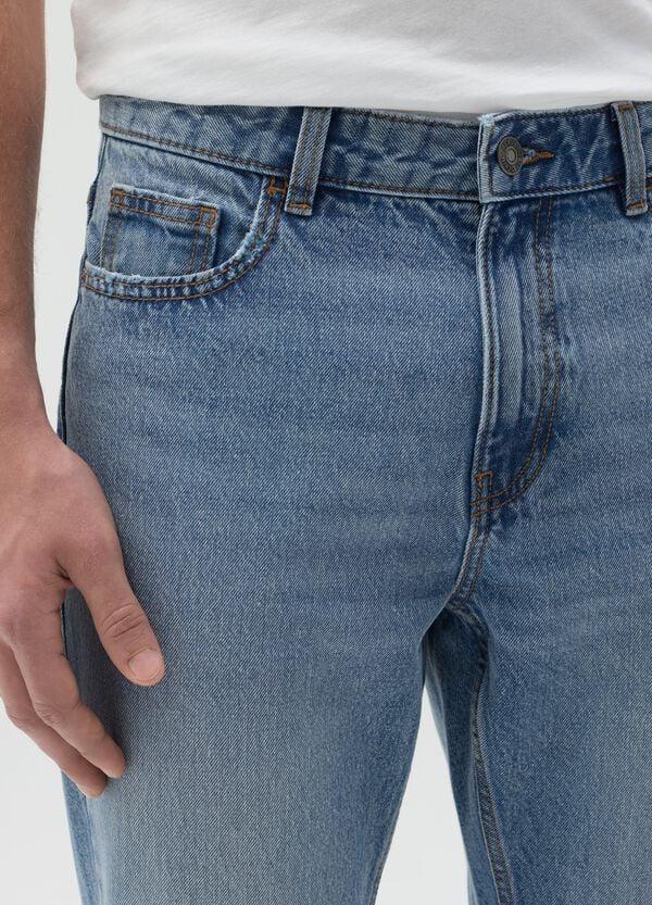 Ovs Jeans Relaxed Fit Con Scoloriture