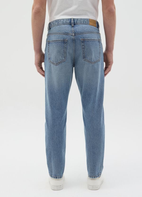 Ovs Jeans Relaxed Fit Con Scoloriture