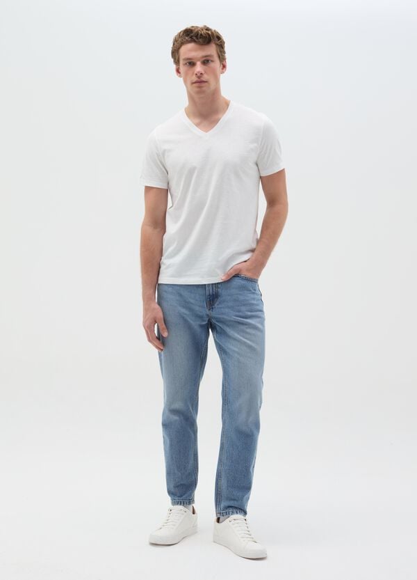 Ovs Jeans relaxed fit con scoloriture