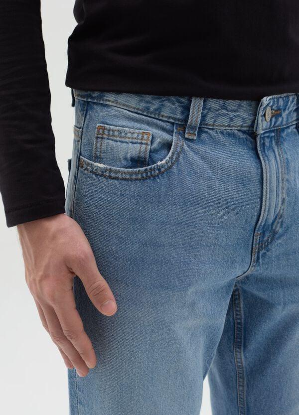 Ovs Jeans Relaxed Fit Con Scoloriture