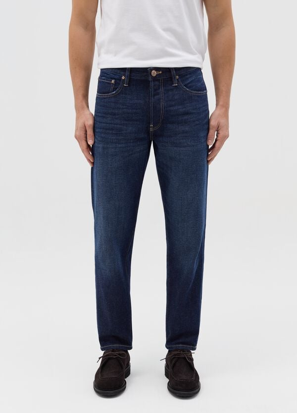 Ovs Jeans Relaxed Fit Con Scoloriture