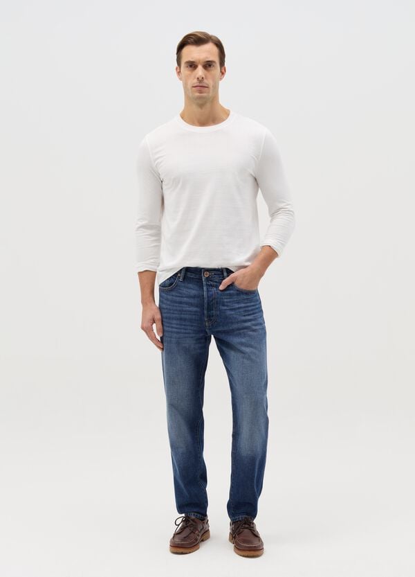 Ovs Jeans relaxed fit con scoloriture