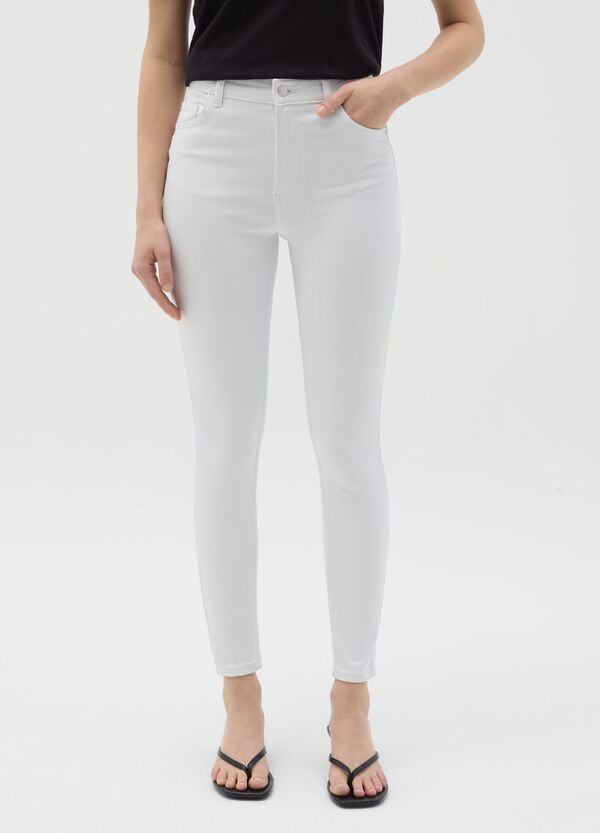 Ovs Jeans Skinny Fit A Vita Alta