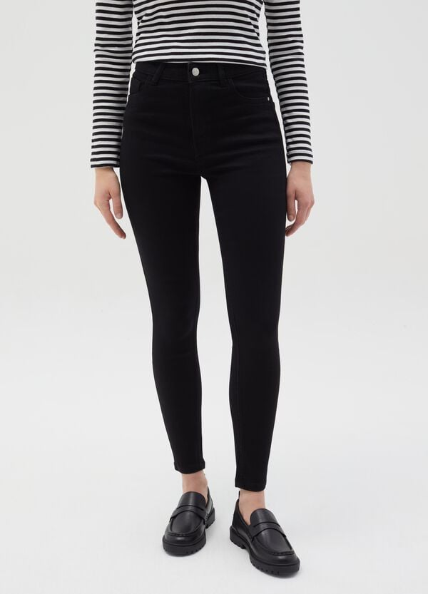 Ovs Jeans Skinny Fit A Vita Alta