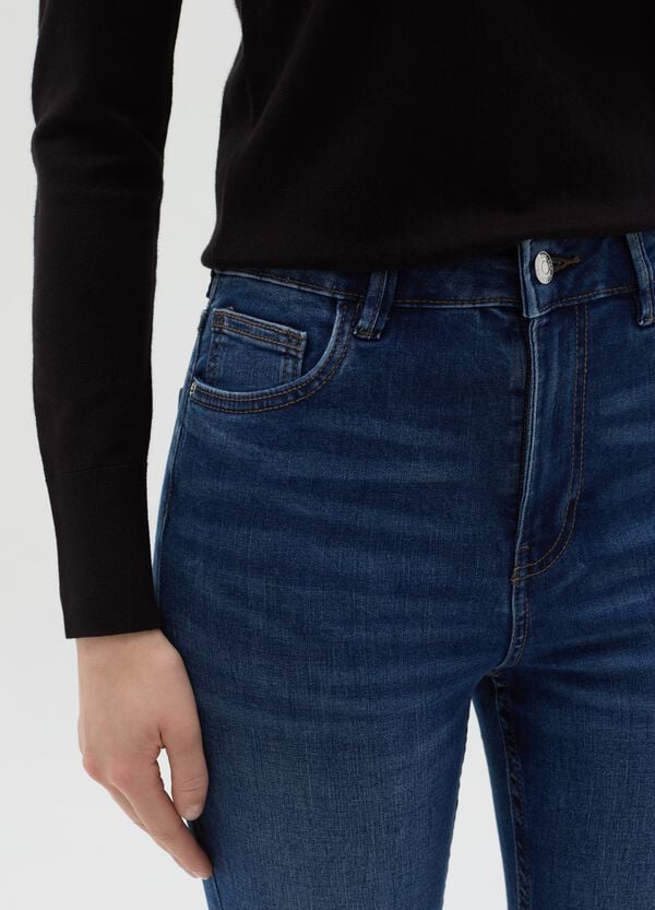 Ovs Jeans Skinny Fit A Vita Alta