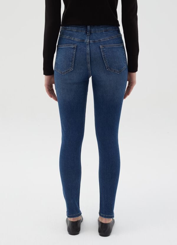 Ovs Jeans Skinny Fit A Vita Alta