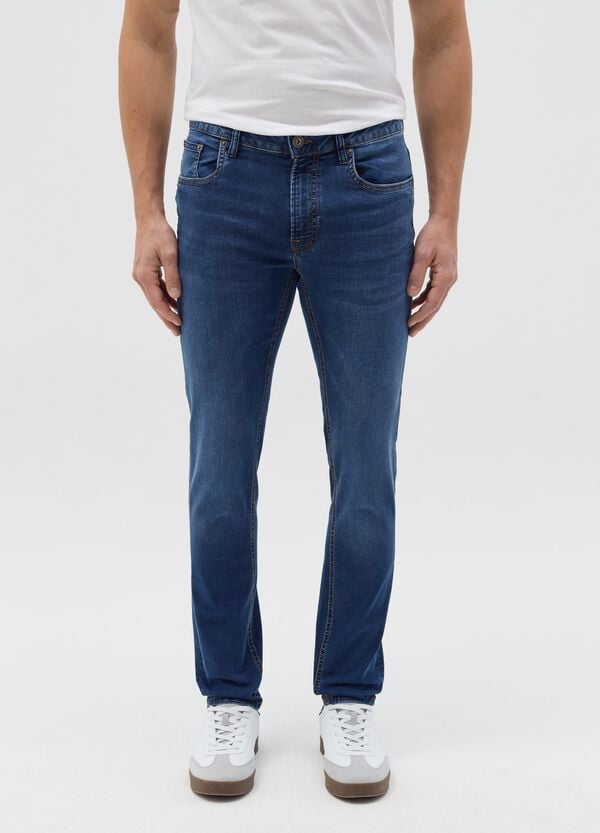 Ovs Jeans Skinny Fit Acid Wash