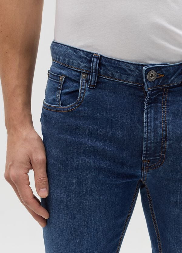 Ovs Jeans Skinny Fit Acid Wash