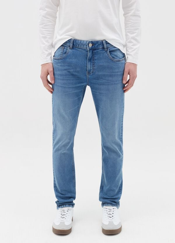 Ovs Jeans Skinny Fit Cinque Tasche