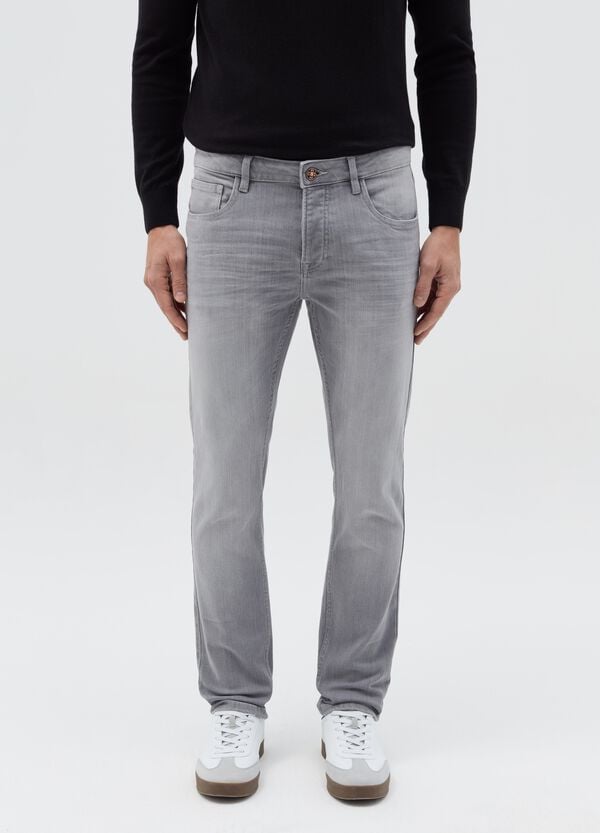 Ovs Jeans Skinny Fit Cinque Tasche