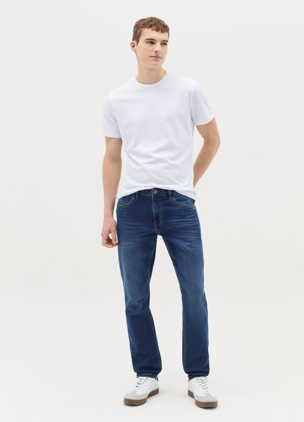 Ovs Jeans skinny fit con scoloriture