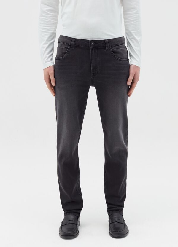 Ovs Jeans Skinny Fit Con Scoloriture