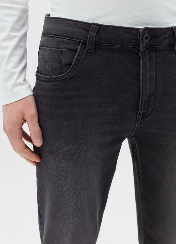 Ovs Jeans Skinny Fit Con Scoloriture