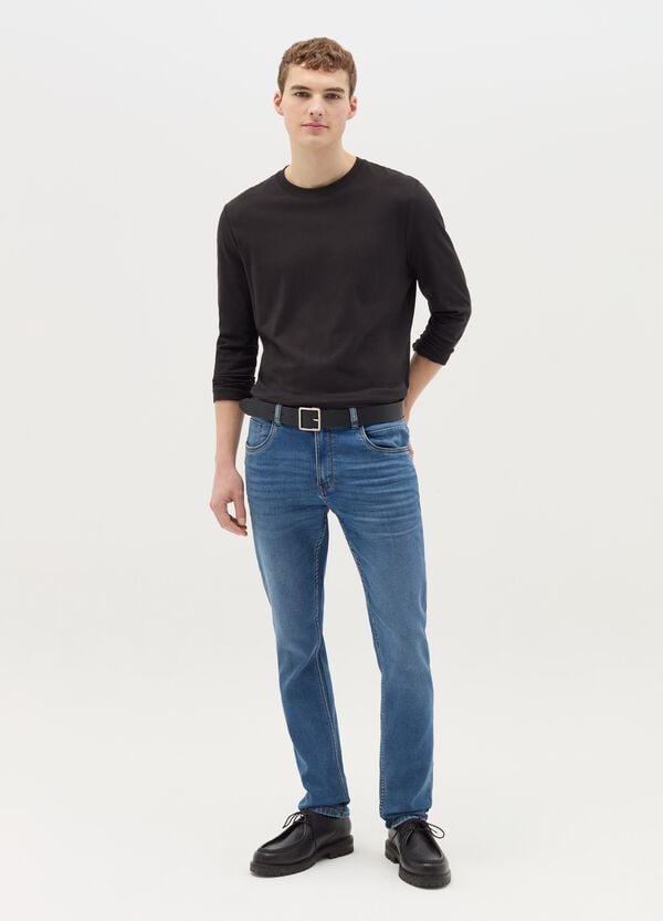 Ovs Jeans skinny fit con scoloriture