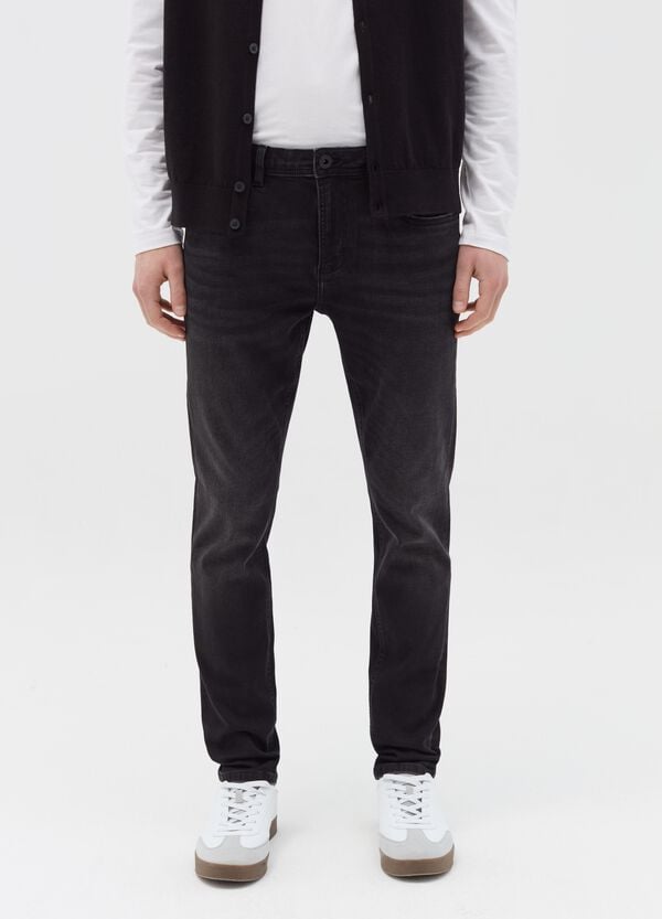Ovs Jeans Skinny Fit In Cotone Stretch