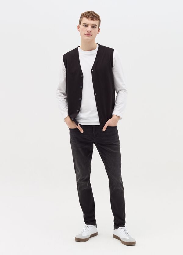Ovs Jeans skinny fit in cotone stretch
