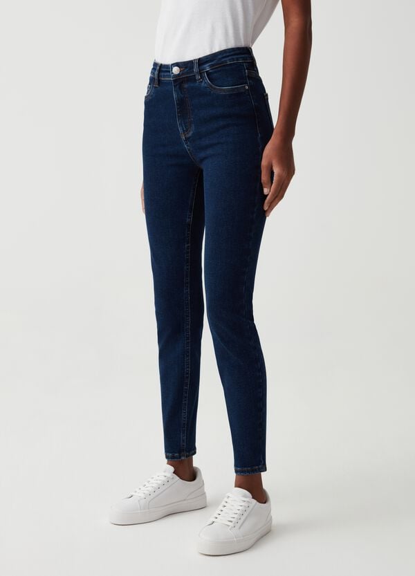 Ovs Jeans Skinny Fit Stretch Cinque Tasche