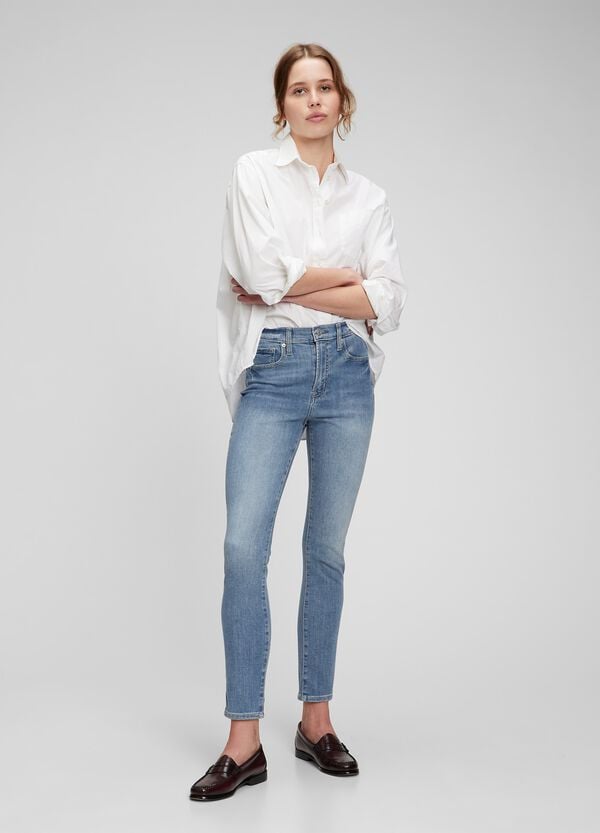 Ovs Jeans skinny fit stretch con scoloriture