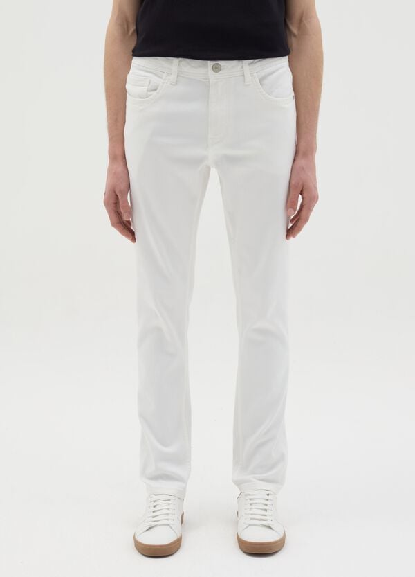 Ovs Jeans Skinny Fit Tinta Unita