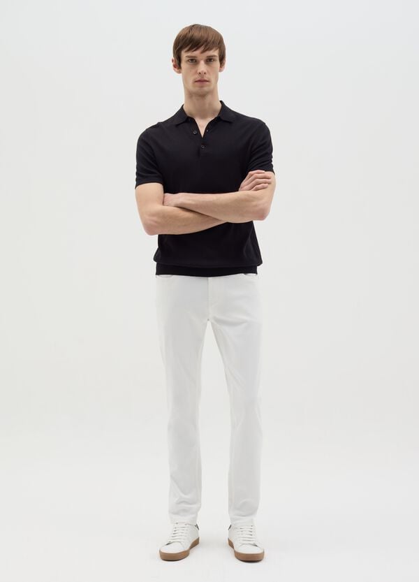 Ovs Jeans skinny fit tinta unita