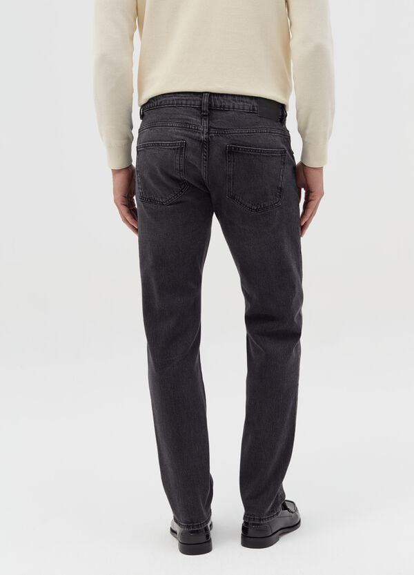 Ovs Jeans Slim Fit Acid Wash